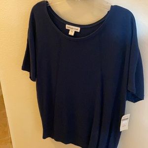 Coldwater Creek Diagonal Dolman Sweater